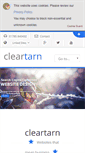 Mobile Screenshot of cleartarn.com